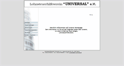 Desktop Screenshot of lshv-universal.de